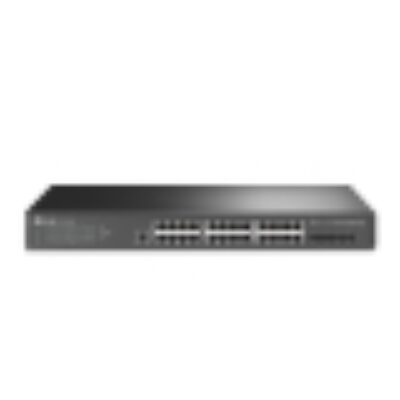 TPLINK JetStream 24-Port Gigabit L2+ Managed Switch with 4 10GE SFP+ Slots
