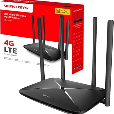 TPLINK Mercusys 4G Router 300 Mbps Wireless N 4G LTE Router
