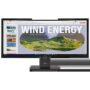Lenovo ThinkVision T34WD-40 34" Curved UWQHD USB-C Docking Monitor